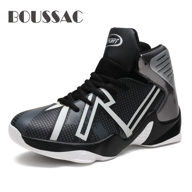 BOUSSAC хит продаж баскетбольные кроссовки с воздушной подушкой спортивные белые