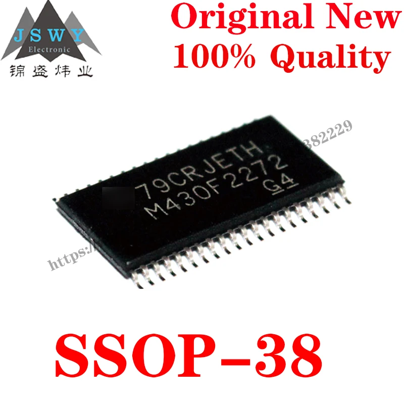 

10~100 PCS MSP430F2272IDAR TSSOP-38 M430F2272 Semiconductor 16-bit Microcontroller-MCU IC Chip for module arduino Free Shipping