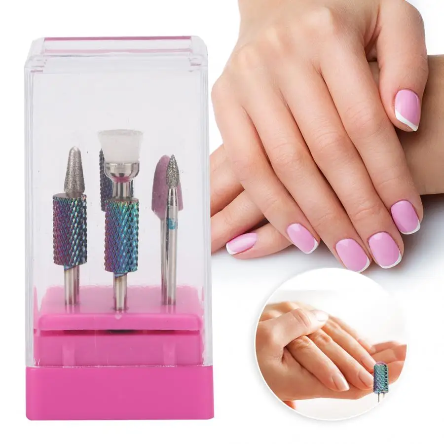 Качественные сверла для ногтей из вольфрамовой стали 7 шт./компл.|Принадлежности