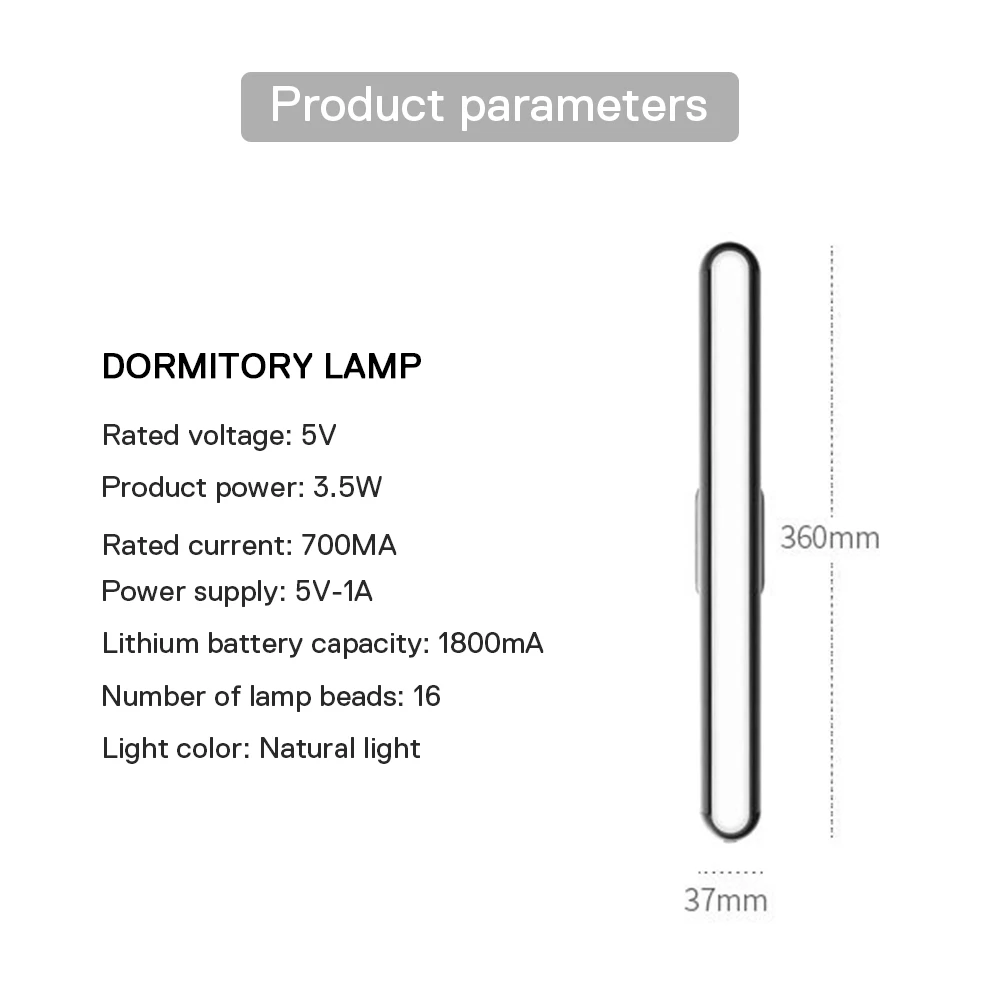 Светодиодный светильник для ноутбука с регулируемой яркостью | Лампы и освещение