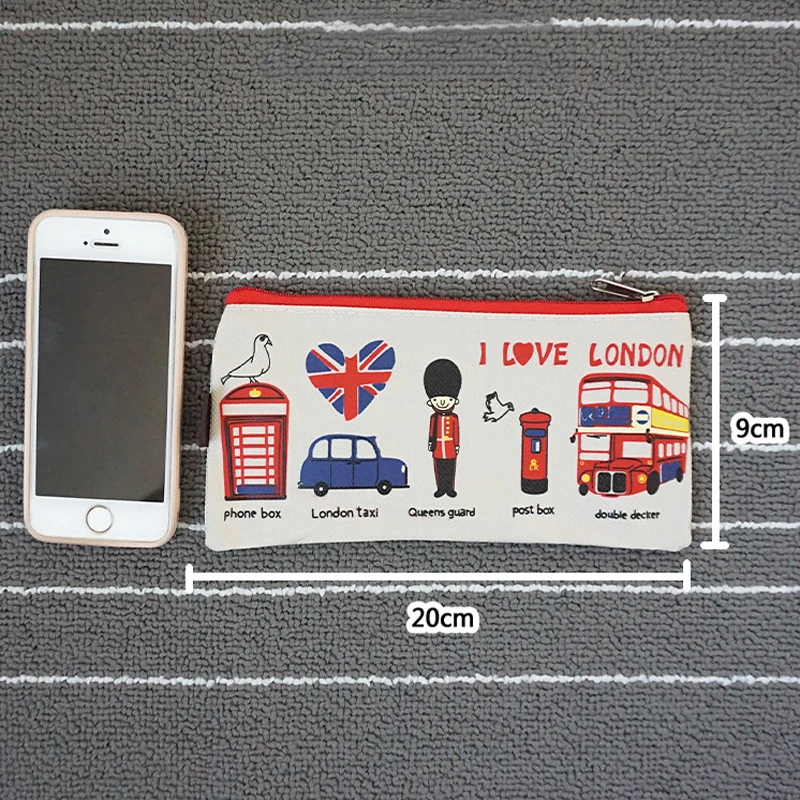 

1pcs/lot Vintage Cartoon Flying Over The Leng Dun Pen Bag Style Students Four Selection Useful