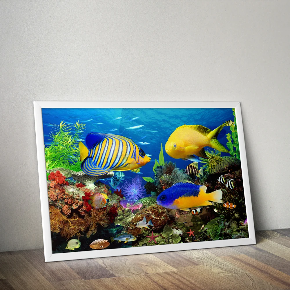 Ручная работа сделай сам 5D алмазная вышивка Набор для вышивки морской мир