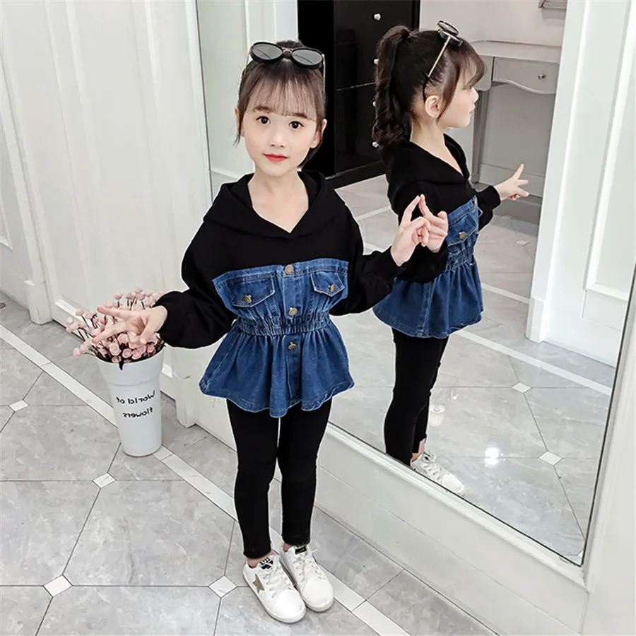 Kids Clothes Set Fashion Teen Girls Tracksuits Autumn Spring 2pcs Children Clothing Sport Suits Girls Clothes 4 6 8 10 12 Years