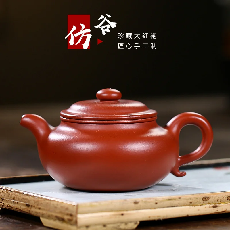 

Yixing фиолетовый глиняный горшок сырая руда Dahongpao Античный Чайный набор чайный горшок чайный набор