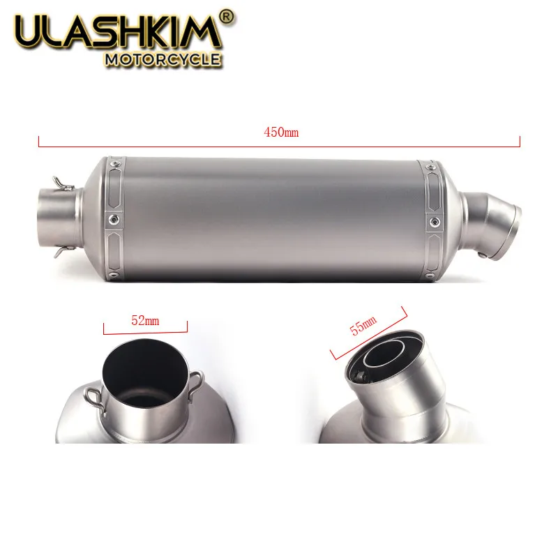 

For YAMAHA NMAX 155 NMAX155 NMAX 125 NMAX125 2015-2017 Motorcycle Exhaust Slip On Full System Modified Front Middle Link Pipe