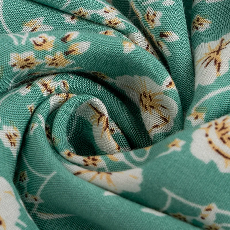 

summer New Short Floral Print Dress Women Casual V Neck Flare Sleeve High Waist Slim Dress For Women 2021 Summer A Line Dress