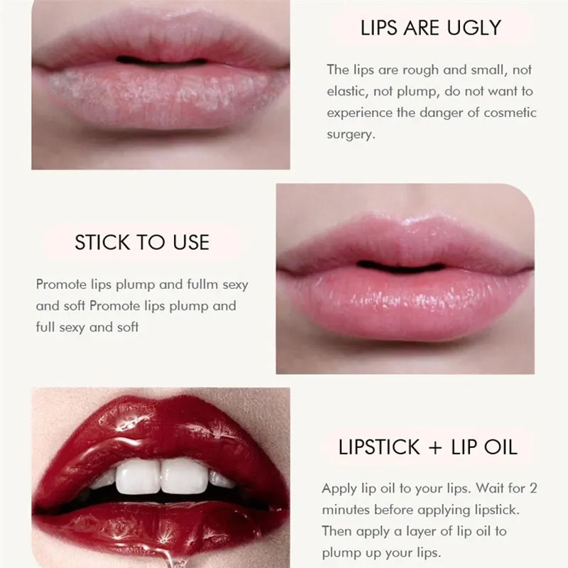 С украшением в виде кристаллов Прозрачная блеск для губ с блестящими сверкающими