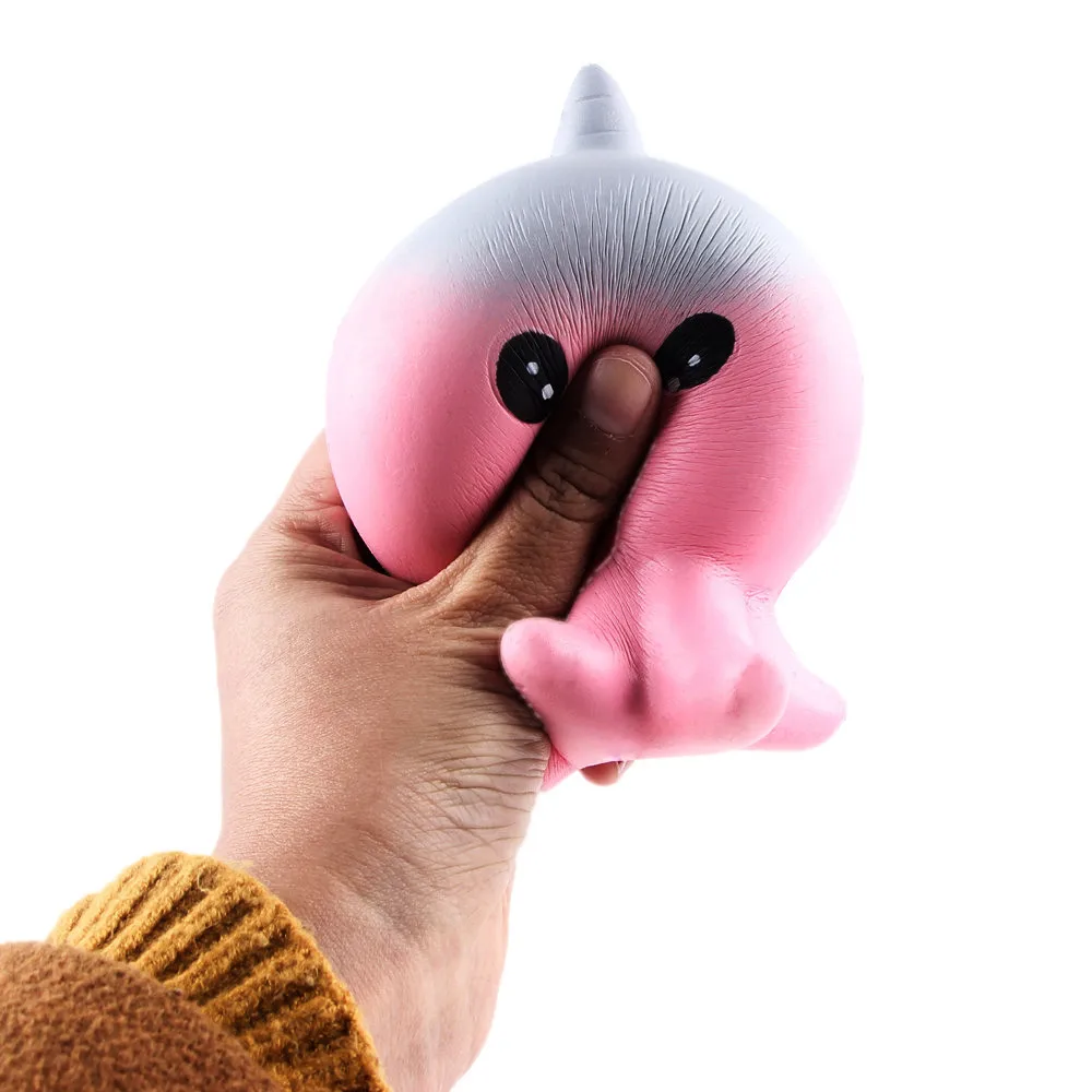 Милый Единорог осьминог мягкая кукла медленно восстанавливающая форму снятие