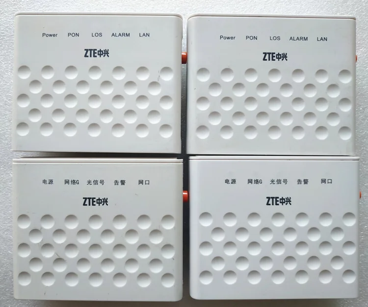 Б/у оптический сетевой терминал ONT оптоволоконный сетевой модем GPON zte F601 английская версия