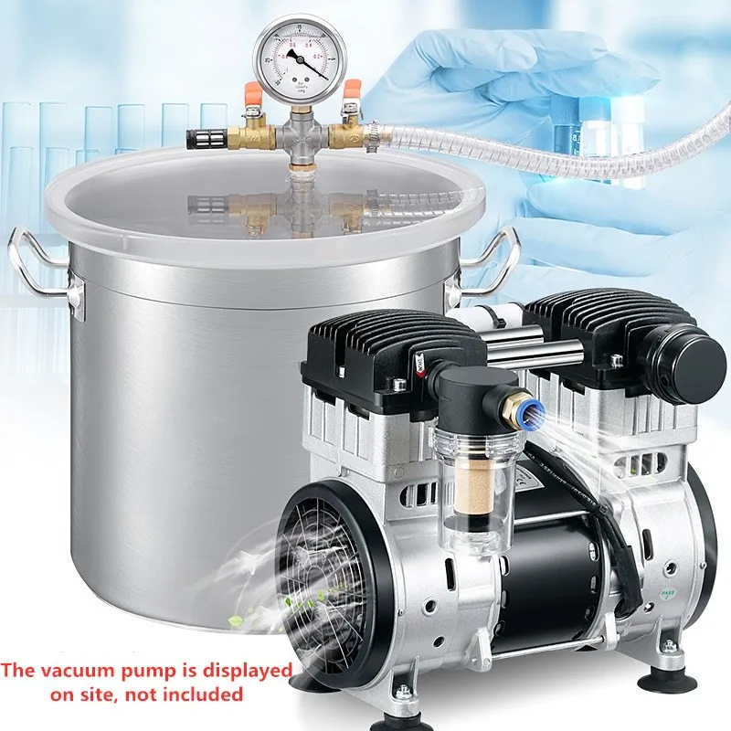 Компактный вакуумный насос 220 В для промышленного использования без масла с