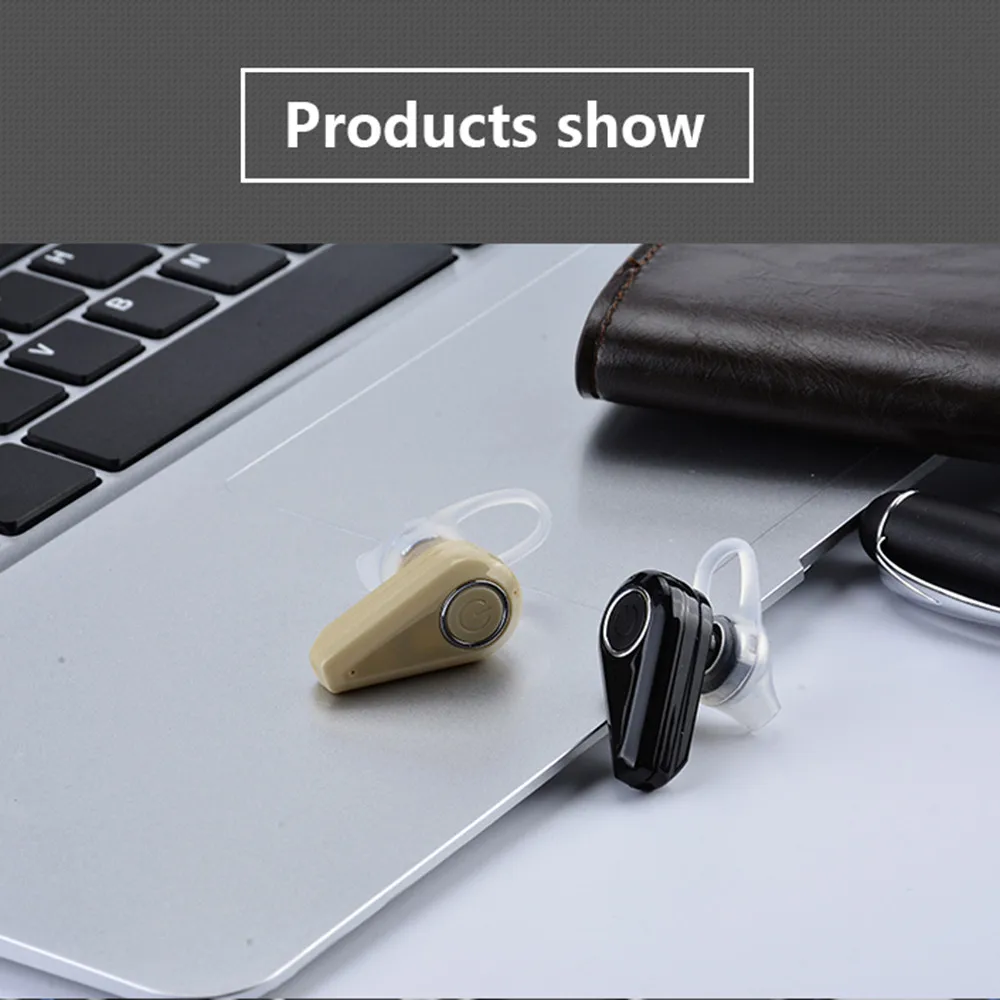 Mosunx Мини Bluetooth гарнитура беспроводная Стерео шумоподавление мини Универсальная |