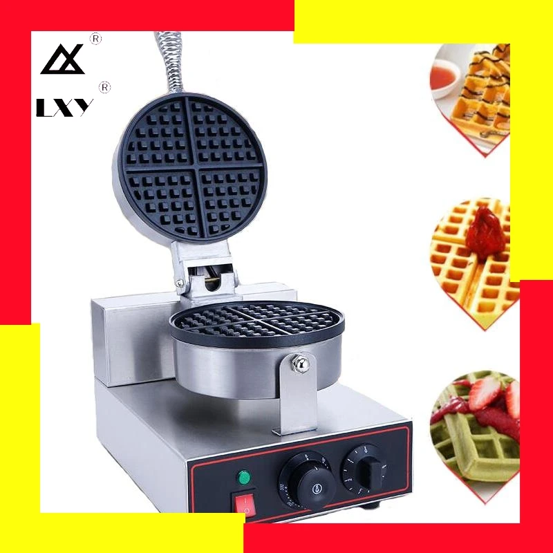 220V/110V EU US Plug Commercial Waffle Maker Oven Electric Pancake Breakfast Scone Snack |