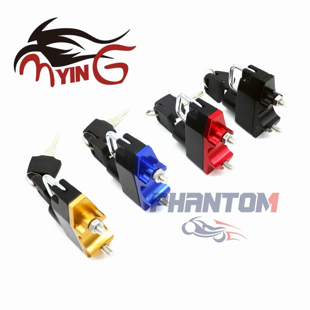 Замок на шлем для YAMAHA MT 25 YZF R3 R25 R1 R6 FZR1000 XJ6 YFM 700/600/550 аксессуары мотоциклов зажим