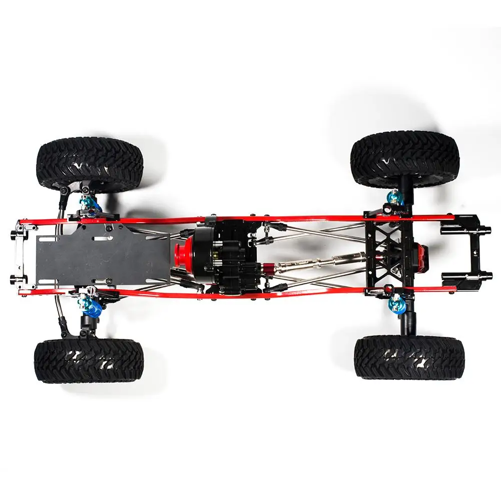 

RC Racing CNC Aluminum Metal Frame for RC Car 1/10 AXIAL SCX10 Chassis 313mm Wheelbase Vehicle Crawler Cars Parts