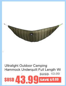 Ulatralight гамак с двойной москитной сеткой, легкая установка, Hamak, 290*140 см, с ветровой веревкой, гвозди, портативный, для кемпинга, путешествий, двора