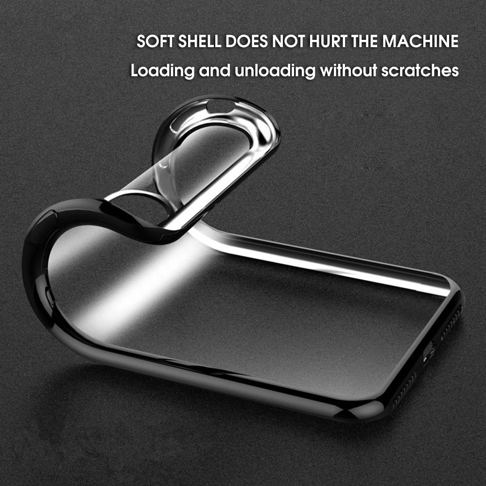 Eqvvol прозрачный мягкий ТПУ чехол для iPhone MAX XS XR X ультра тонкий 8 7 Plus 6 6s 5s 5 11 Pro Чехол
