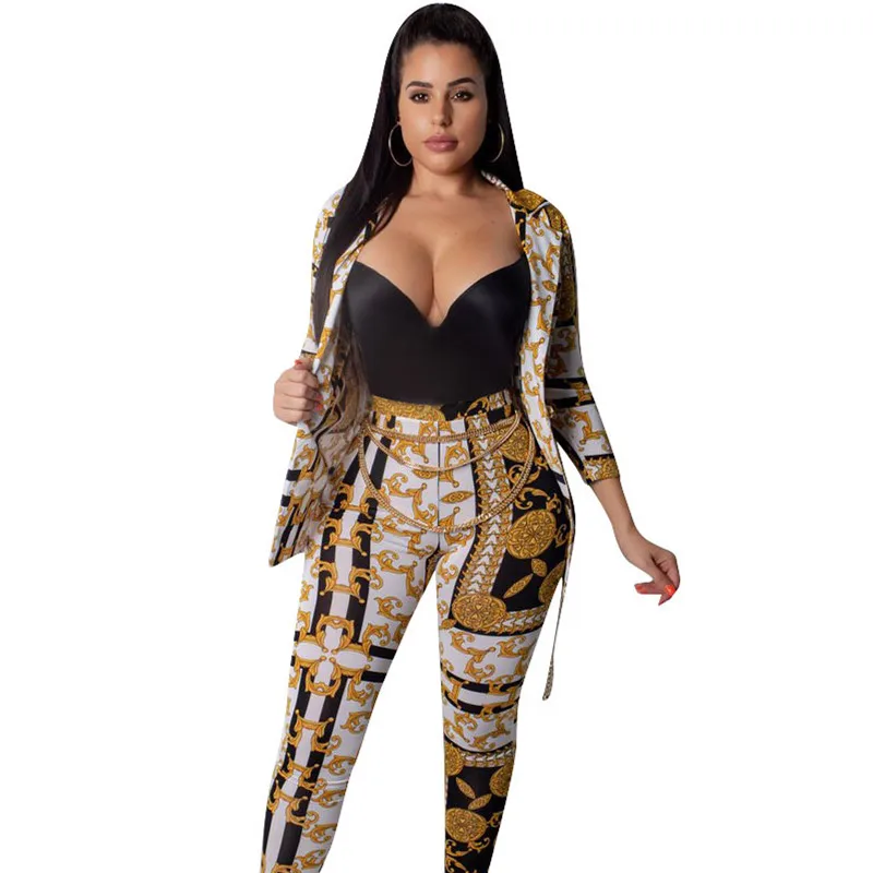 Перспективный дизайн сексуальные женские пальто набор с длинным рукавом