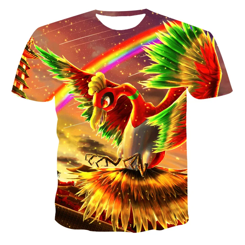

The Latest Animal Eagle Series For Spring And Summer Men And Women 3D Printing Fashion Popular Casual Sports T-Shirt Xxs-6xL