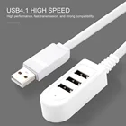 Высокоскоростной USB C HUB Type C к HDMI-совместимый 3-портовый адаптер Type C HUB Dock Удлинительный кабель для MacBook Pro Air USB C Splitter