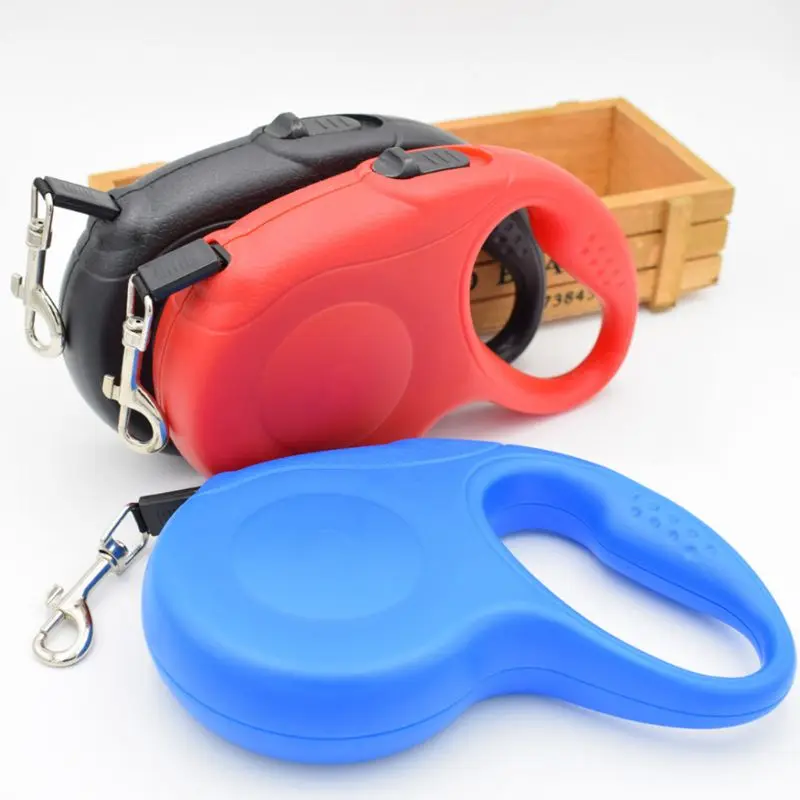 Автоматический телескопический поводок для собак выдвижной гибкий Тяговый