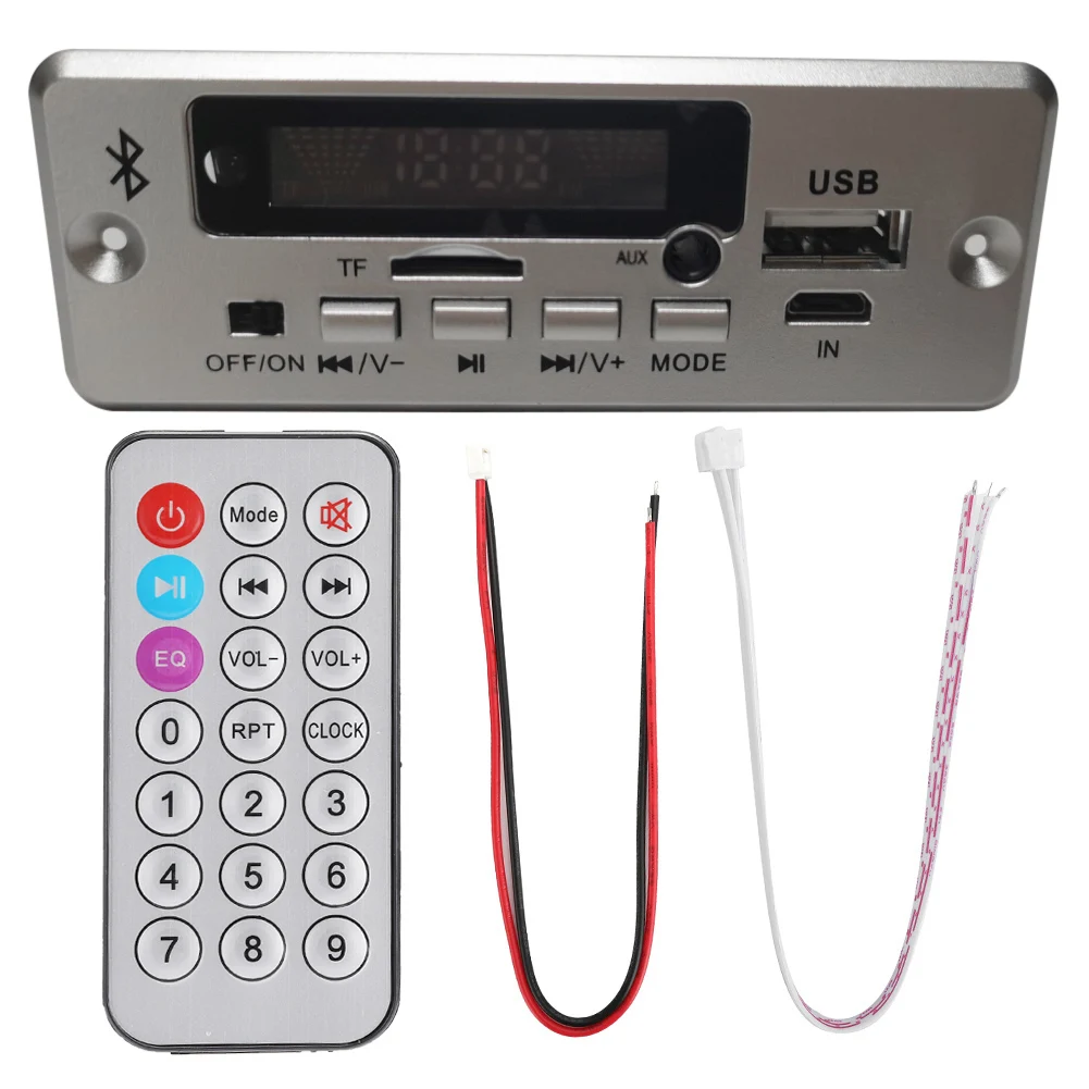 

02CABT-DX AUX цветной дисплей без потерь FLAC MP3 Bluetooth 5,0 Плата декодера вызова