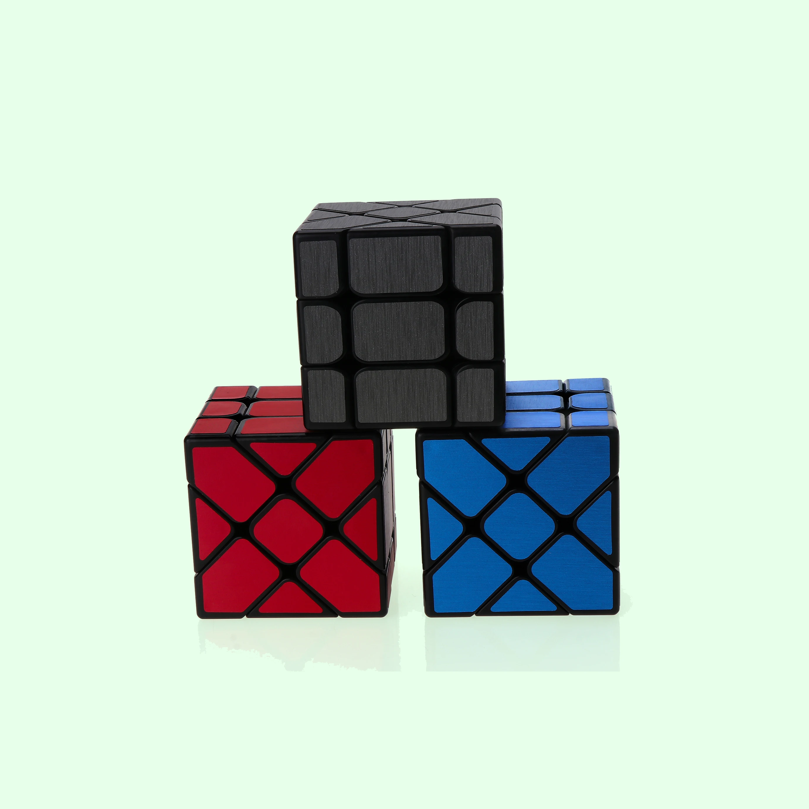 

Smooth Solid Magic Cube Strange Shape Antistress Brain Training Magic Cube Profissional Educational Children Toys Adult DD50MF