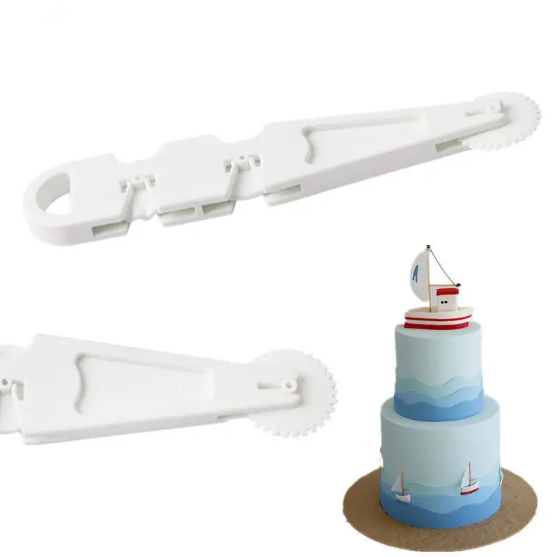 3 колеса инструмент для придания формы мастике резак украшения торта делая