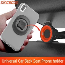 Car Back Seat Headrest Holder for Smartphone Car Phone Holder Backseat Quick Mount for Pad Tablet PC Auto Headrest Game Stand
