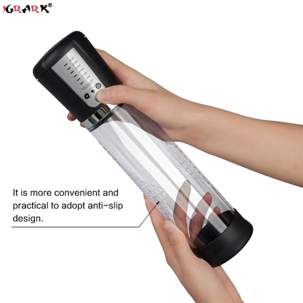 Автоматический Электрический Перезаряжаемые вакуумного увеличения пениса