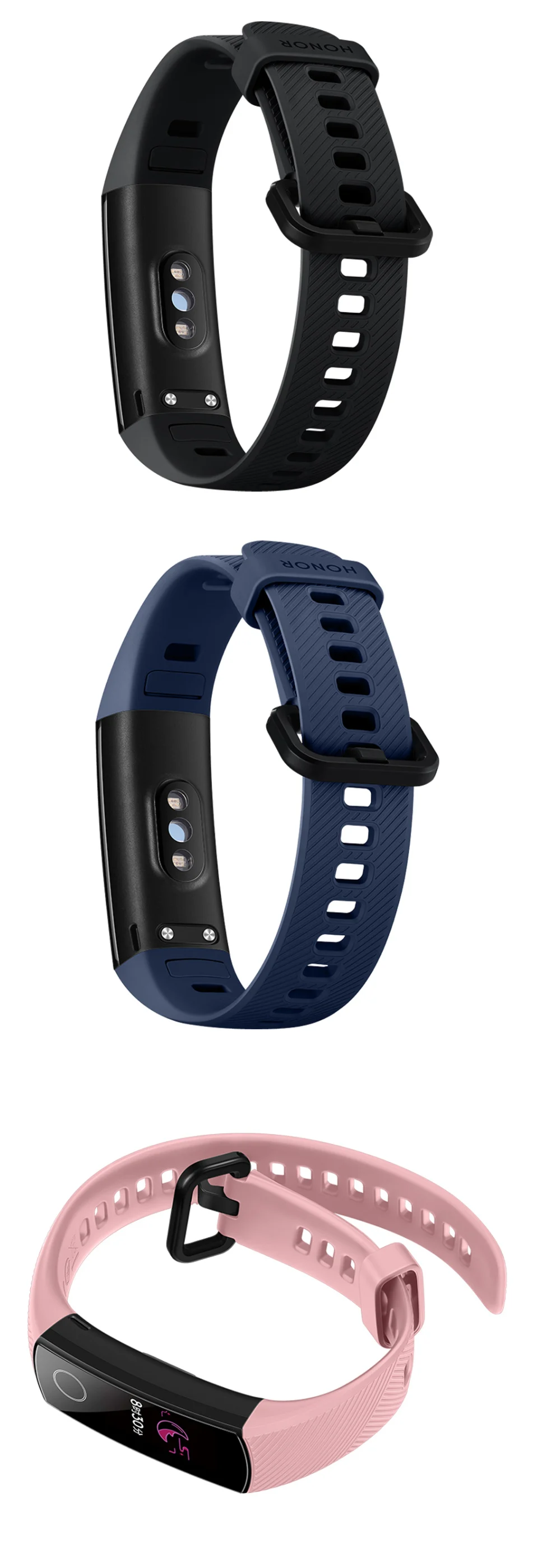Бренд Honor band 5 датчик кислорода в крови AMOLED цветной экран водонепроницаемый Интеллектуальный спортивный браслет