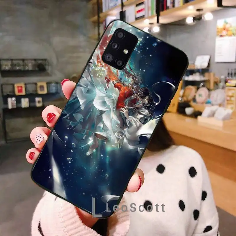 

tian guan ci fu Phone Case For Samsung A50 A51 A71 A31 A21S S8 S9 S10 S20 S21 Plus Fe Ultra 4G 5G
