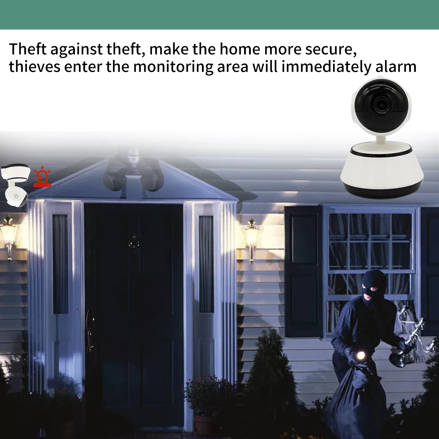 Новый motion обнаружения щенок ip-камера подключена к беспроводной сети ночное