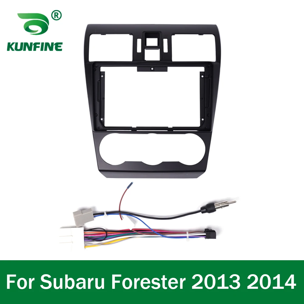 

Автомобильный GPS-навигатор, стерео для Subaru Forester 2013 2014, радиоприемник, панель, рамка, подходит для 2Din, 9 дюймов, экран головного устройства