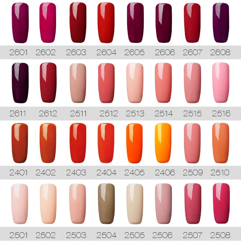 Гель лак для ногтей ROSALIND Полупостоянный УФ отмачиваемый белый маникюра