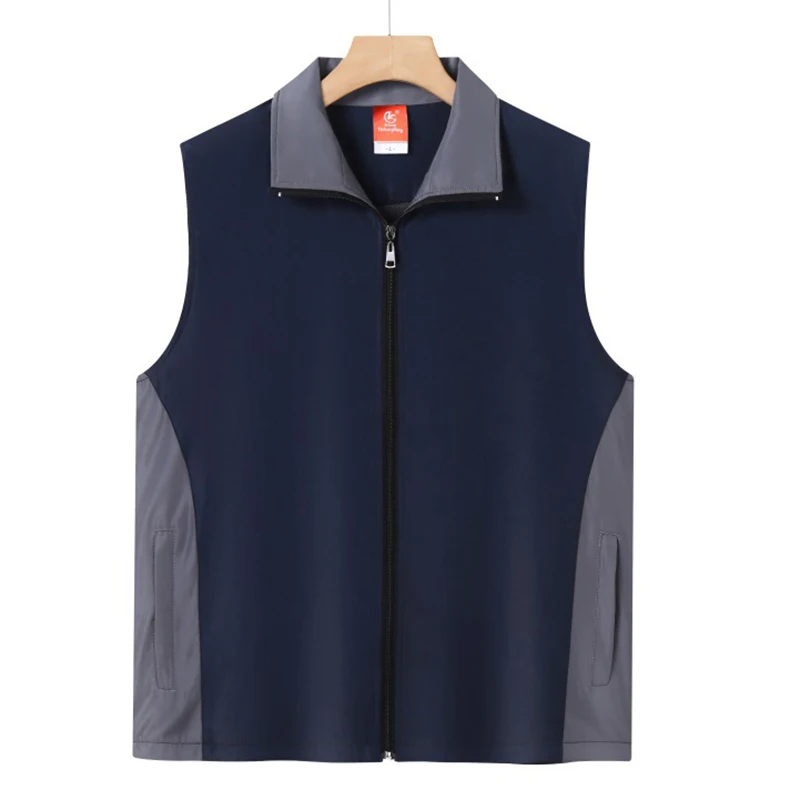 

Custom Design Vests Print Pictures Men Woman High Visibility Safety Vest DIY Logo Work Casual Waistcoat Uniform