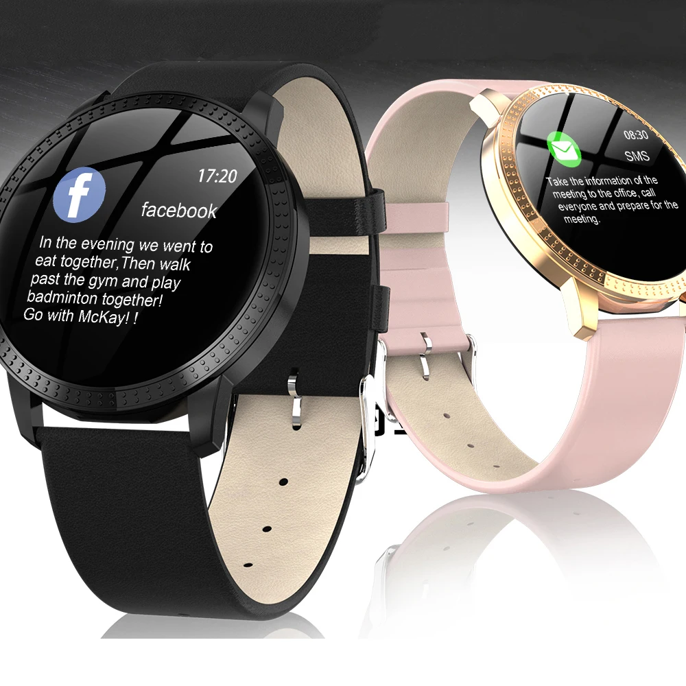 Новинка 2020 женские умные часы для фитнеса водонепроницаемые IP68 С Пульсометром