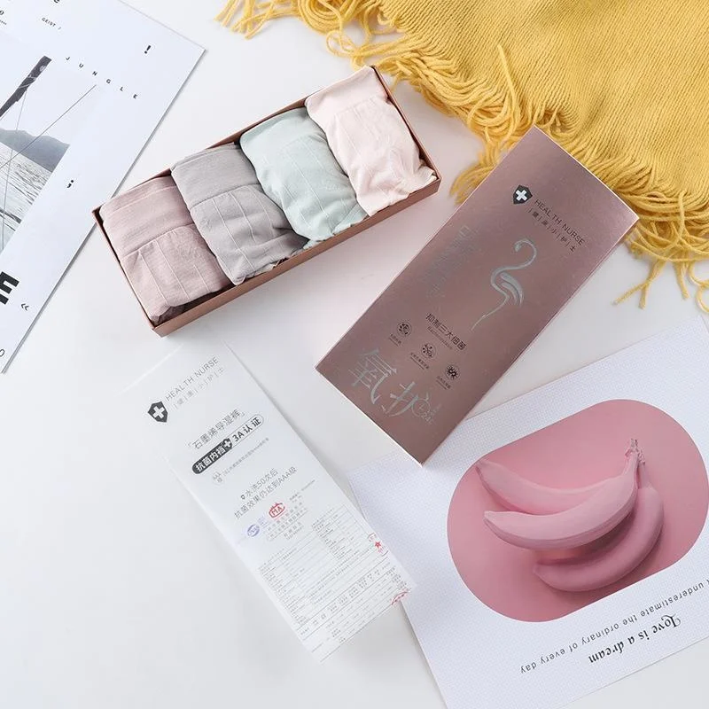 Маленькая золотая коробка штаны для ухода графеновые антибактериальные нижнее