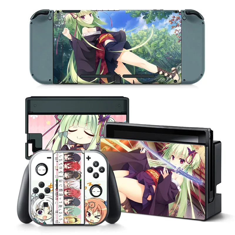 Милый дизайн для консоли Nintendo Switch и наклейки на контроллер виниловые |