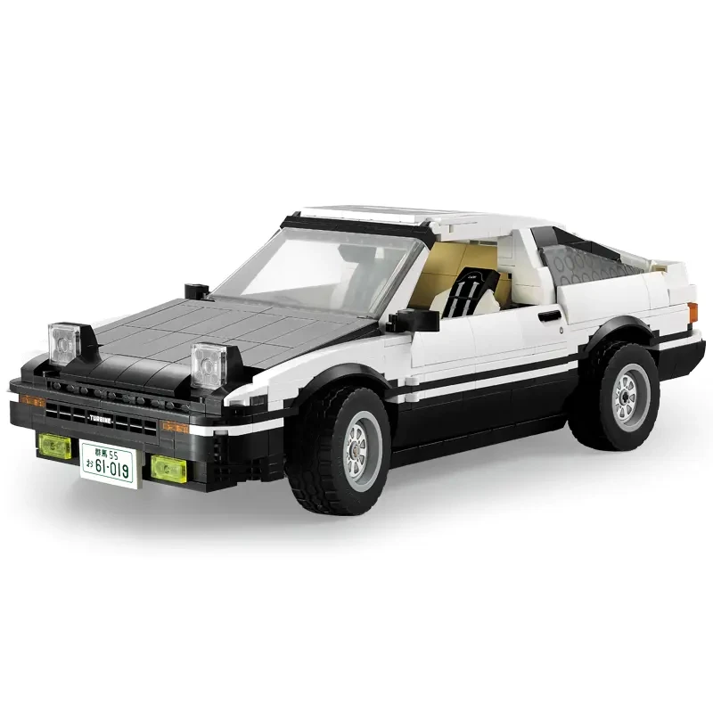 Высокотехнологичная серия C61019 AE86 супер спортивные автомобильные гонки Moc Auto