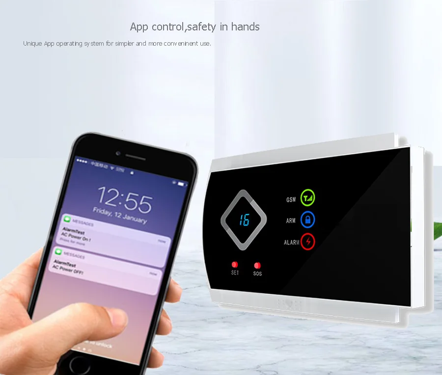 Sgooway Smarts GSM сигнализация s Android IOS APP сигнализация домашняя система безопасности
