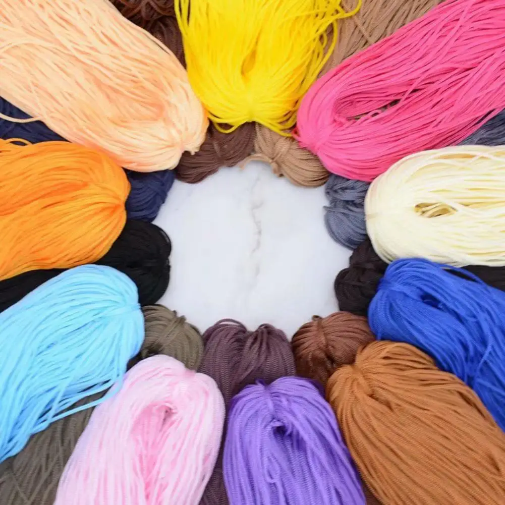 200 м/лот 3 мм толстый нейлоновый шнур нить китайский узел макраме Сделай Сам ткань