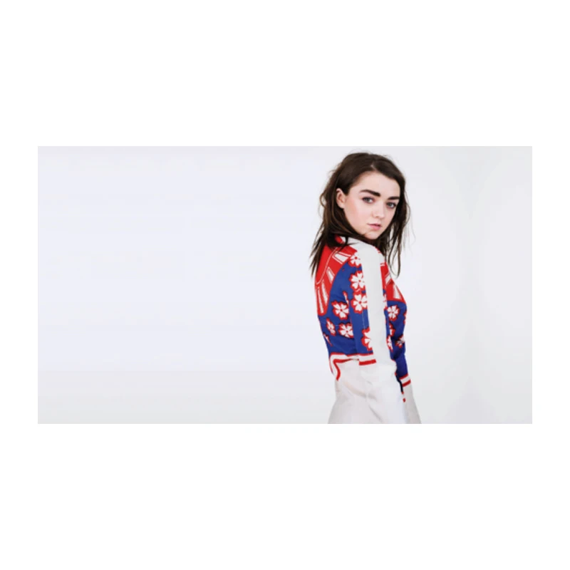 

D0430 Maisie Williams Actor Star Silk Fabric Poster Art Decor Indoor Painting Gift