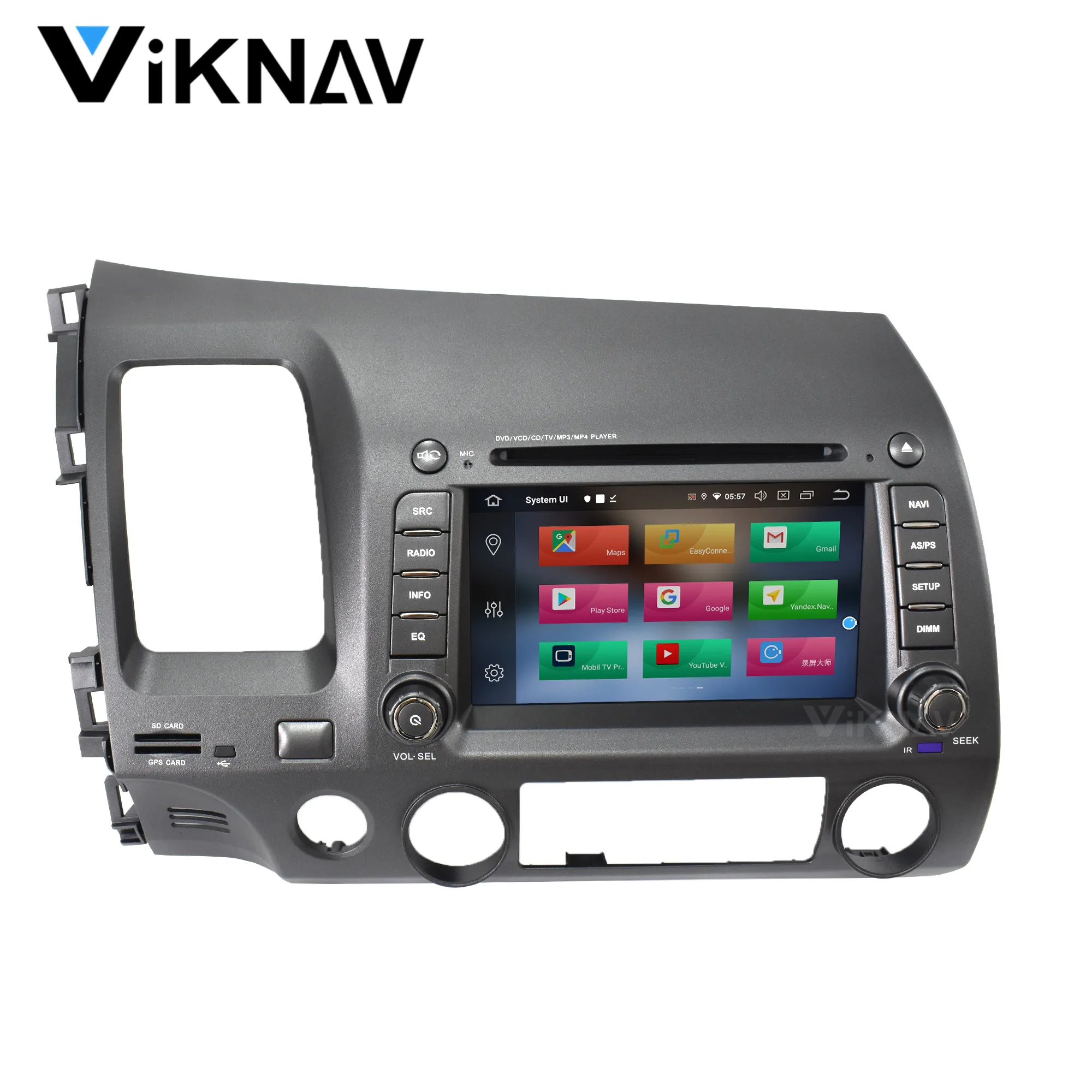 2 DIN Android 10 автомобильный Радио плеер для Honda Civic sedan 2007 2008 2009 2010 2011 стерео