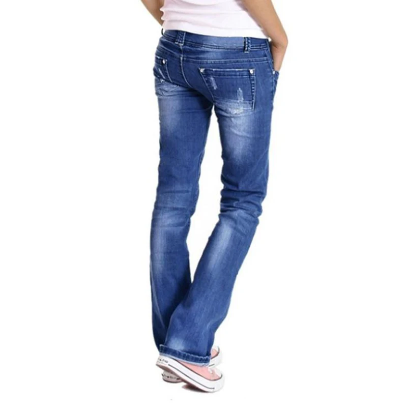 

Boyfriend Jeans For Women 2021 Hot Sale Vintage Distressed Regular Spandex Ripped Jeans Denim washed Pants Woman Jeans