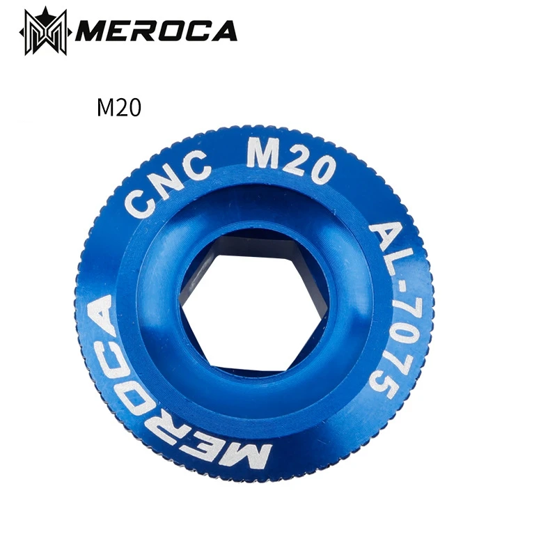 MEROCA Crank Screw M18/M19/M20 Bolt MTB Bike Iamok Cover Screws Aluminum Alloy 4 Colors | Спорт и развлечения