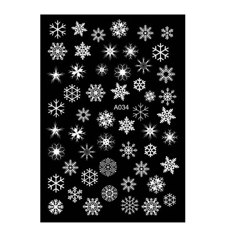 3D наклейки для дизайна ногтей с Луной и бабочкой мечты маникюра дизайн снега