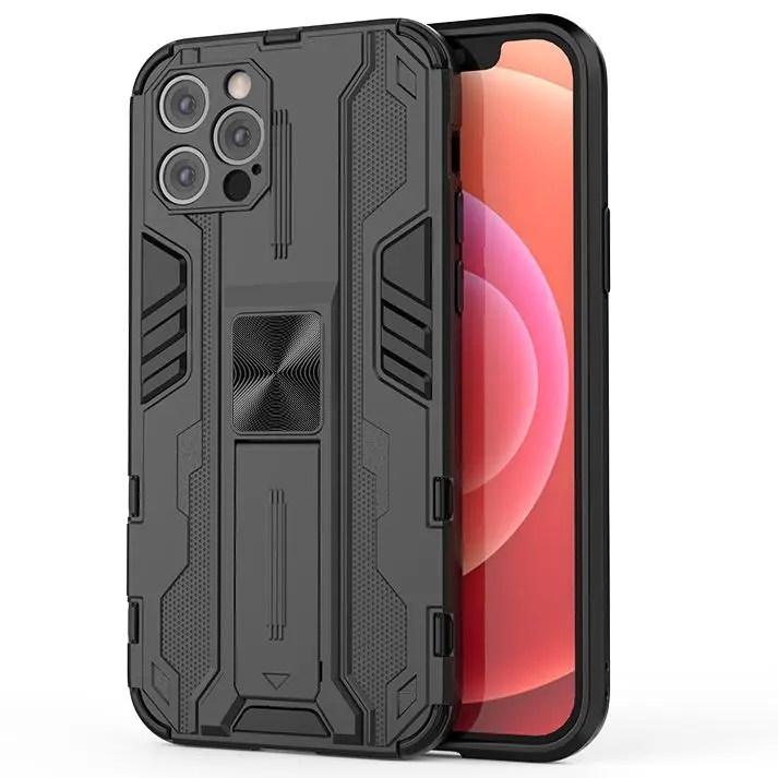 

Armor Protection Invisible Magnetic Stand Phone Case For iPhone 6 6S 7 8 Plus SE 2020 X XS XR 11 12 13 Pro Max Mini Back Cover