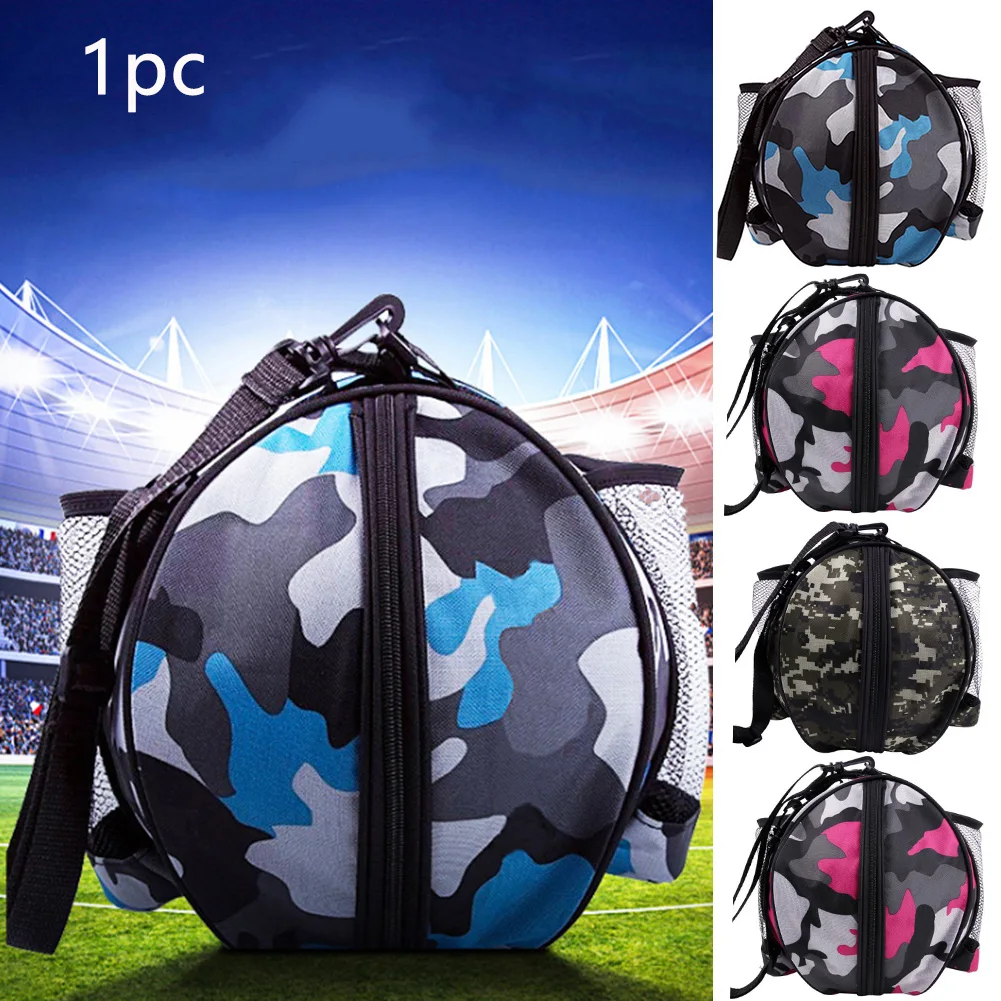 

Water Bottle Outdoor Sports Single Shoulder Football Basketball Bag Oxford Cloth Accessories Storage Cycling Detachable Strap