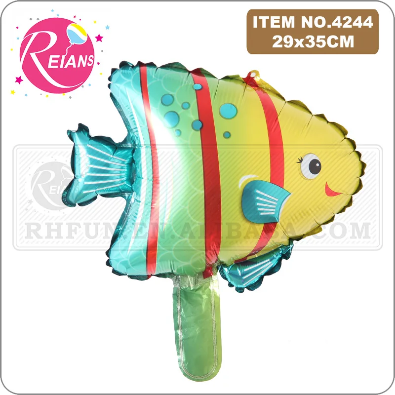 Мини мультяшный Омар рыба клоун пятна Рыбы Раков фольгированный шар морской