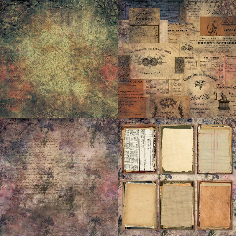 Бумага для скрапбукинга Panalisacraft 24 листа 6 дюймов |